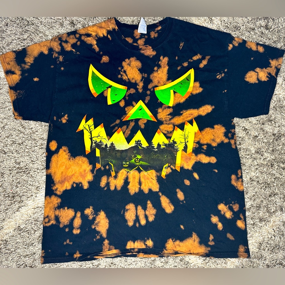 Creepy pumpkin jack o lantern t-shirt